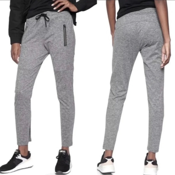 ATHLETA Gray Hilltop Knit Jogger Pants. Size XXS. - Picture 1 of 7